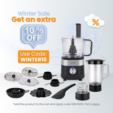 Optimum 8 Cup Food Processor - Powerful, Versatile And Compact